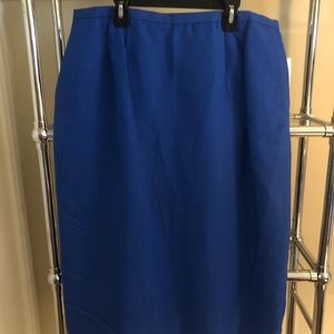 NWT blue fully lined shirt